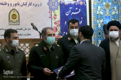 مراسم اختتامیه بیست و پنجمین دوره مسابقات سراسری قرآن کریم کارکنان پایور و وظیفه نیروی انتظامی جمهوری اسلامی ایران