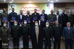 مراسم اختتامیه بیست و پنجمین دوره مسابقات سراسری قرآن کریم کارکنان پایور و وظیفه نیروی انتظامی جمهوری اسلامی ایران