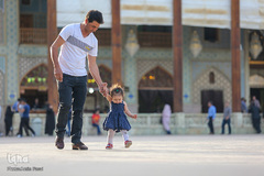 حضور کودکان در حرم شاهچراغ (ع)