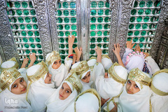 حضور کودکان در حرم شاهچراغ (ع)