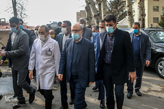 سیزدهمین آیین پویش ره سلامت  در بیمارستان مسیح دانشوری