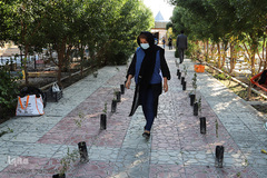 درختکاری در آرامستان ارامنه اهواز به مناسبت میلاد حضرت عیسی(ع)