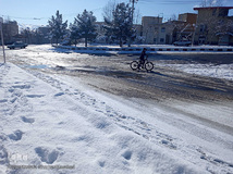 طبیعت زمستانی و روزهای سرد شهرستان اهر