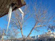 طبیعت زمستانی و روزهای سرد شهرستان اهر