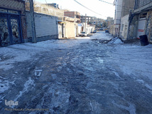 طبیعت زمستانی و روزهای سرد شهرستان اهر