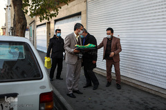 دیدار جامعه قرآنی با خانواده شهیدان طارمی