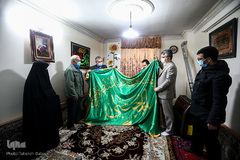 دیدار جامعه قرآنی با خانواده شهیدان طارمی