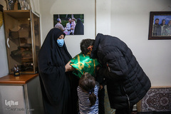 دیدار جامعه قرآنی با خانواده شهیدان طارمی