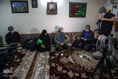 دیدار جامعه قرآنی با خانواده شهیدان طارمی