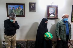 دیدار جامعه قرآنی با خانواده شهیدان طارمی