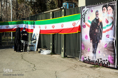 ورکشاپ نقاشی در اولین سالگرد شهادت شهید سلیمانی