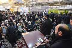 مراسم تشییع پیکر مرحوم آیت الله محدتقی مصباح یزدی در آستان مقدس عبدالعظیم حسنی(ع)