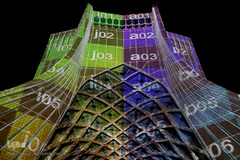 ورپردازی سه بعدی(ویدیو مپینگ) یادبود مسافرین کشته شده سقوط هواپیمای اوکراینی بر برج آزادی