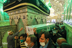 تشییع دو شهید نیروی انتظامی در شیراز