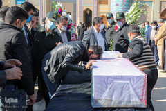 تشییع دو شهید نیروی انتظامی در شیراز