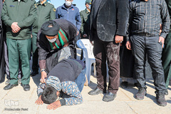 تشییع دو شهید نیروی انتظامی در شیراز