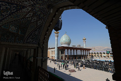 تشییع دو شهید نیروی انتظامی در شیراز