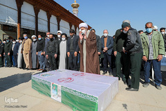 تشییع دو شهید نیروی انتظامی در شیراز