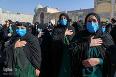 تشییع دو شهید نیروی انتظامی در شیراز