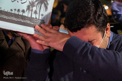 استقبال از ۵ شهید گمنام در فرودگاه بیرجند