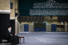 مراسم عزاداری شب شهادت حضرت زهرا (س) در حسینیه امام خمینی(ره)