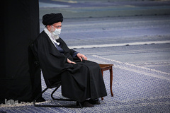 مراسم عزاداری شب شهادت حضرت زهرا (س) در حسینیه امام خمینی(ره)