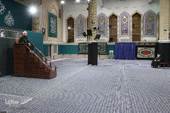 مراسم عزاداری شب شهادت حضرت زهرا (س) در حسینیه امام خمینی(ره)