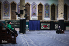 مراسم عزاداری شب شهادت حضرت زهرا (س) در حسینیه امام خمینی(ره)