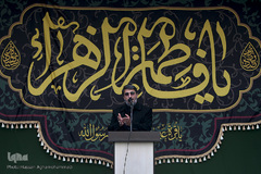 مراسم عزاداری سالرو شهادت حضرت زهرا(س) در میدان هفت تیر