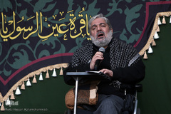 مراسم عزاداری سالرو شهادت حضرت زهرا(س) در میدان هفت تیر