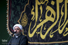 مراسم عزاداری سالرو شهادت حضرت زهرا(س) در میدان هفت تیر