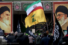 مراسم عزاداری سالرو شهادت حضرت زهرا(س) در میدان هفت تیر