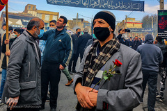 تشییع و تدفین شهید گمنام در قم