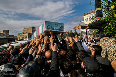 تشییع و تدفین شهید گمنام در قم