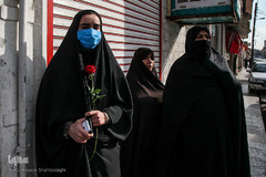 تشییع و تدفین شهید گمنام در قم