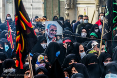 تشییع و تدفین شهید گمنام در قم