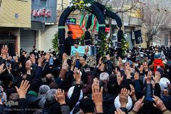 تشییع و تدفین شهید گمنام در قم