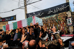 تشییع و تدفین شهید گمنام در قم