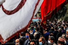 تشییع و تدفین شهید گمنام در قم