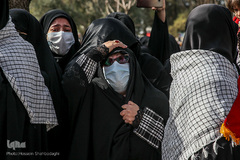 تشییع و تدفین شهید گمنام در قم