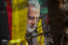 تشییع و تدفین شهید گمنام در قم