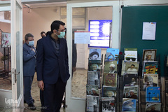 بازدید محمدجعفر کبیری، معاون امور تعاون وزارت تعاون، کار و رفاه اجتماعی از تحریریه ایکنا