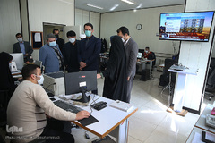 بازدید محمدجعفر کبیری، معاون امور تعاون وزارت تعاون، کار و رفاه اجتماعی از تحریریه بین الملل ایکنا