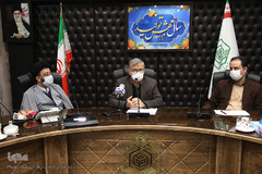 نشست رسانه ای مجتبی عبداللهی، مدیر کل اوقاف و امور خیریه استان تهران