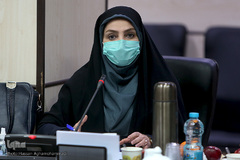 سیما سادات لاری، معاون فرهنگی و دانشجویی وزارت بهداشت