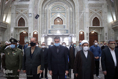 مراسم تجدید میثاق جامعه قرآنی با آرمانهای امام خمینی(ره)