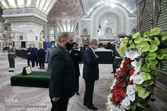 مراسم تجدید میثاق جامعه قرآنی با آرمانهای امام خمینی(ره)