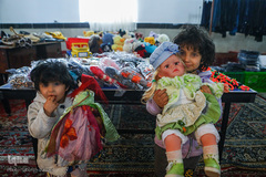 شیرینی هم‌نمک در حسینیه‌ای پر از عروسک