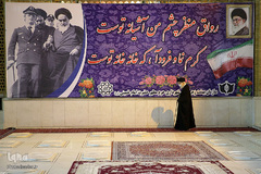 حضور رهبر انقلاب اسلامی در مرقد امام خمینی(ره) و گلزار شهدا