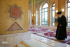 حضور رهبر انقلاب اسلامی در مرقد امام خمینی(ره) و گلزار شهدا